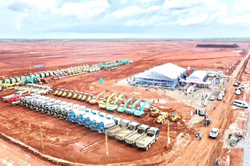 Construction of Long Thanh airport terminal gets underway