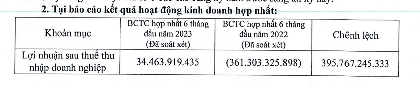 Tình hình kinh doanh của Đức Long Gia Lai. 