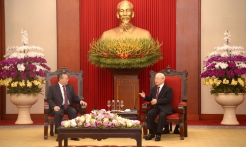 Tổng Bí thư: Tăng cường hơn nữa quan hệ Đối tác hợp tác chiến lược toàn diện Việt Nam - Trung Quốc