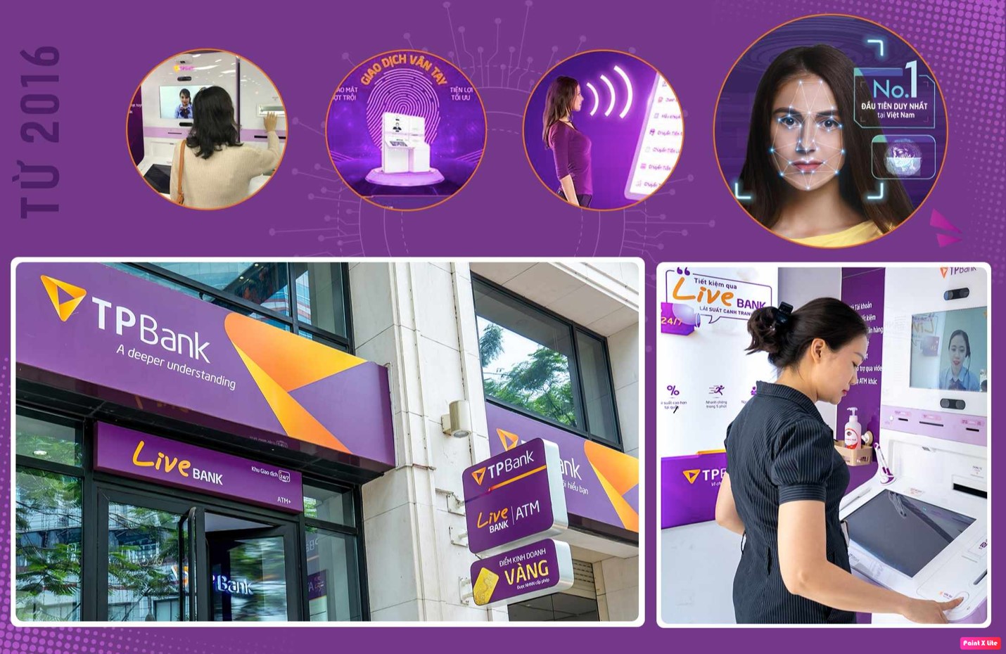 Ngân hàng tự động LiveBank 24/7 ngày càng được nâng cấp và hoàn thiện.