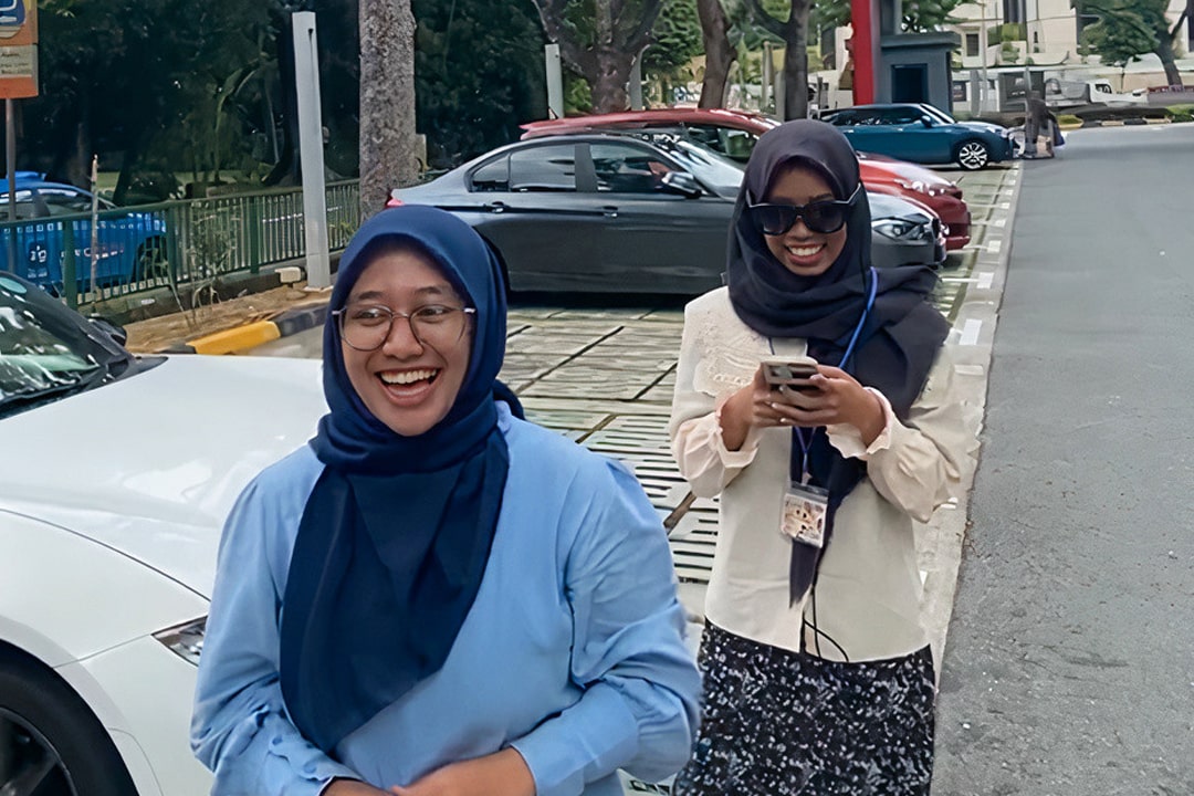 Giao diện hiển thị cho người đeo k&iacute;nh th&ocirc;ng minh của Tulibot.