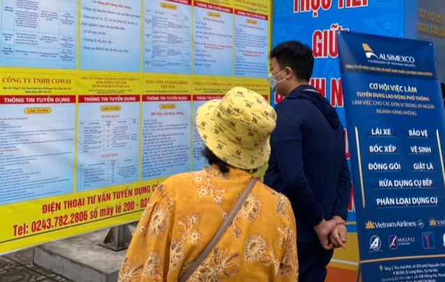 Kết nối cung cầu tạo việc làm cho người lao động. 