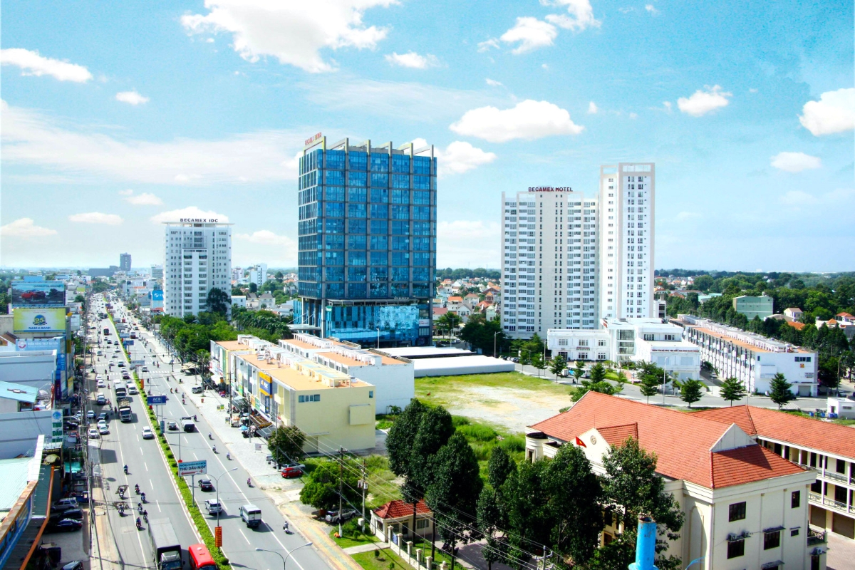 Khu vực TP. Thủ Dầu Một, tỉnh Bình Dương.