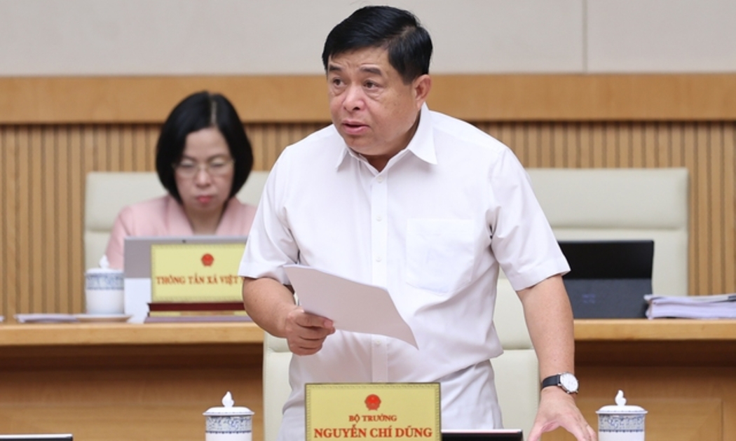 Bộ trưởng Nguyễn Chí Dũng. 