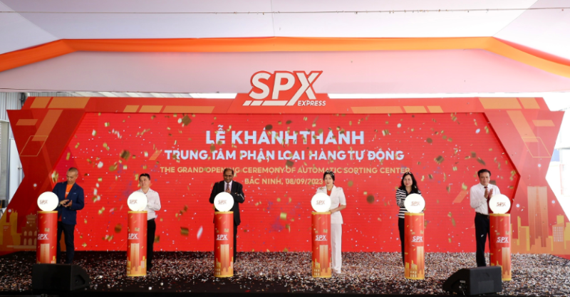 SPX opens automated sorting center in Bac Ninh