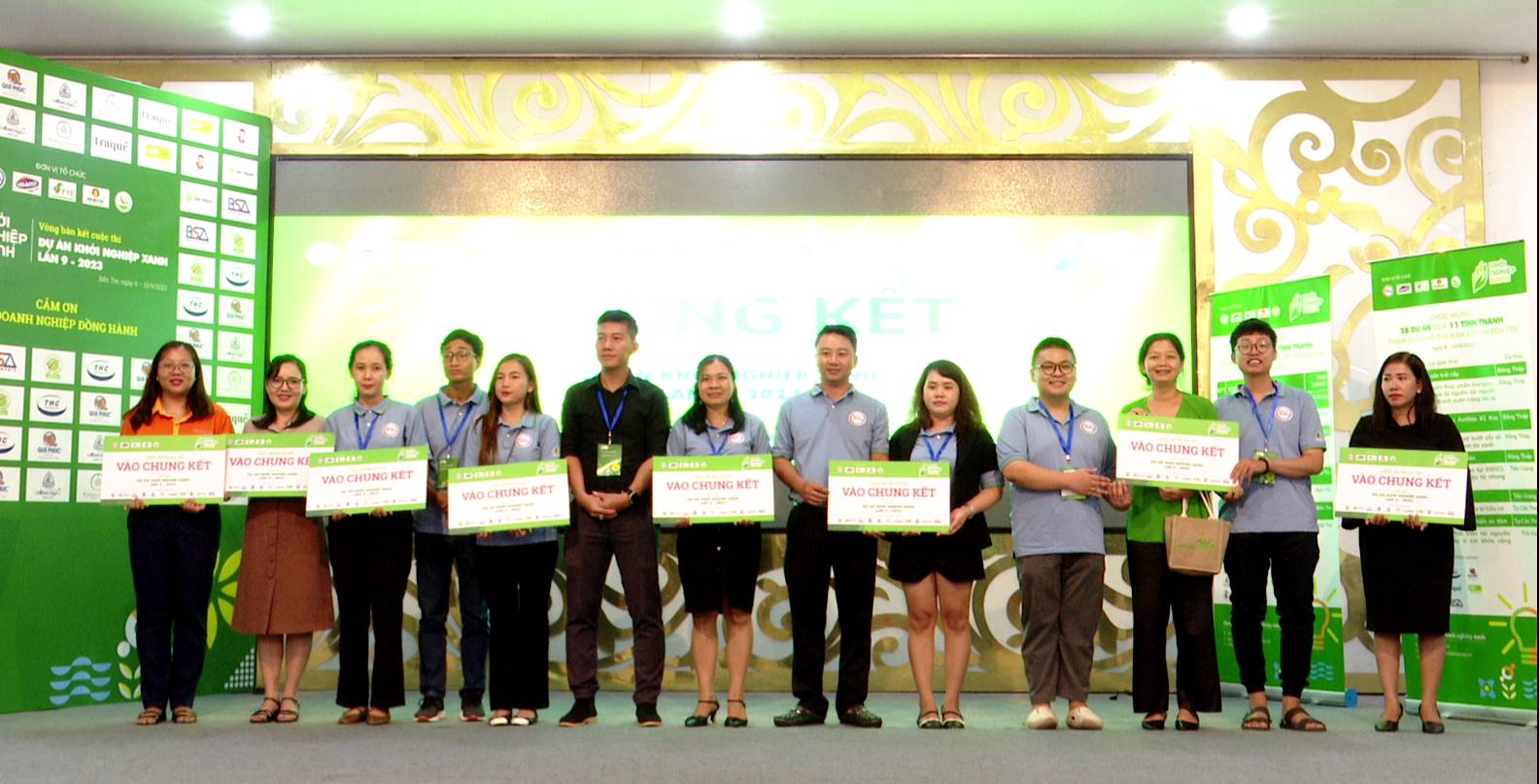 8 dự án đầu tiên vào chung kết cuộc thi Dự án Khởi nghiệp xanh 2023.