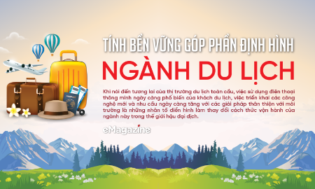 Tính bền vững góp phần định hình ngành du lịch