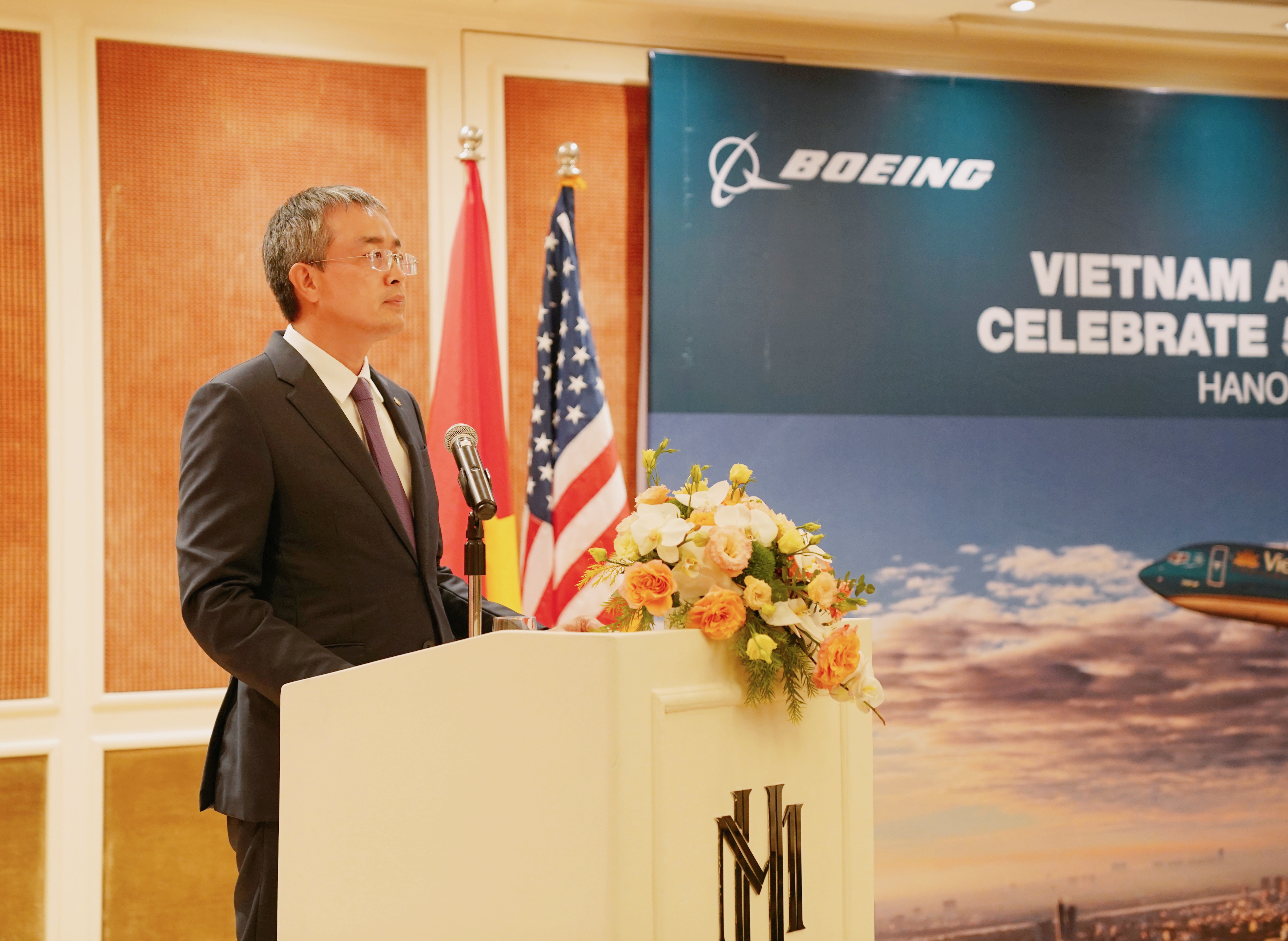 &Ocirc;ng Đặng Ngọc H&ograve;a, Chủ tịch Hội đồng quản trị Vietnam Airlines.