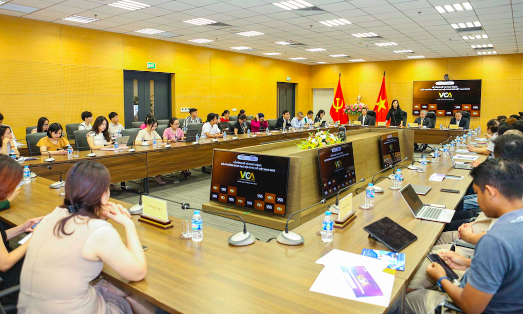 Họp báo công bố giải thưởng Sáng tạo Nội dung số Việt Nam (VCA 2023 ngày 12/9 tại Hà Nội.