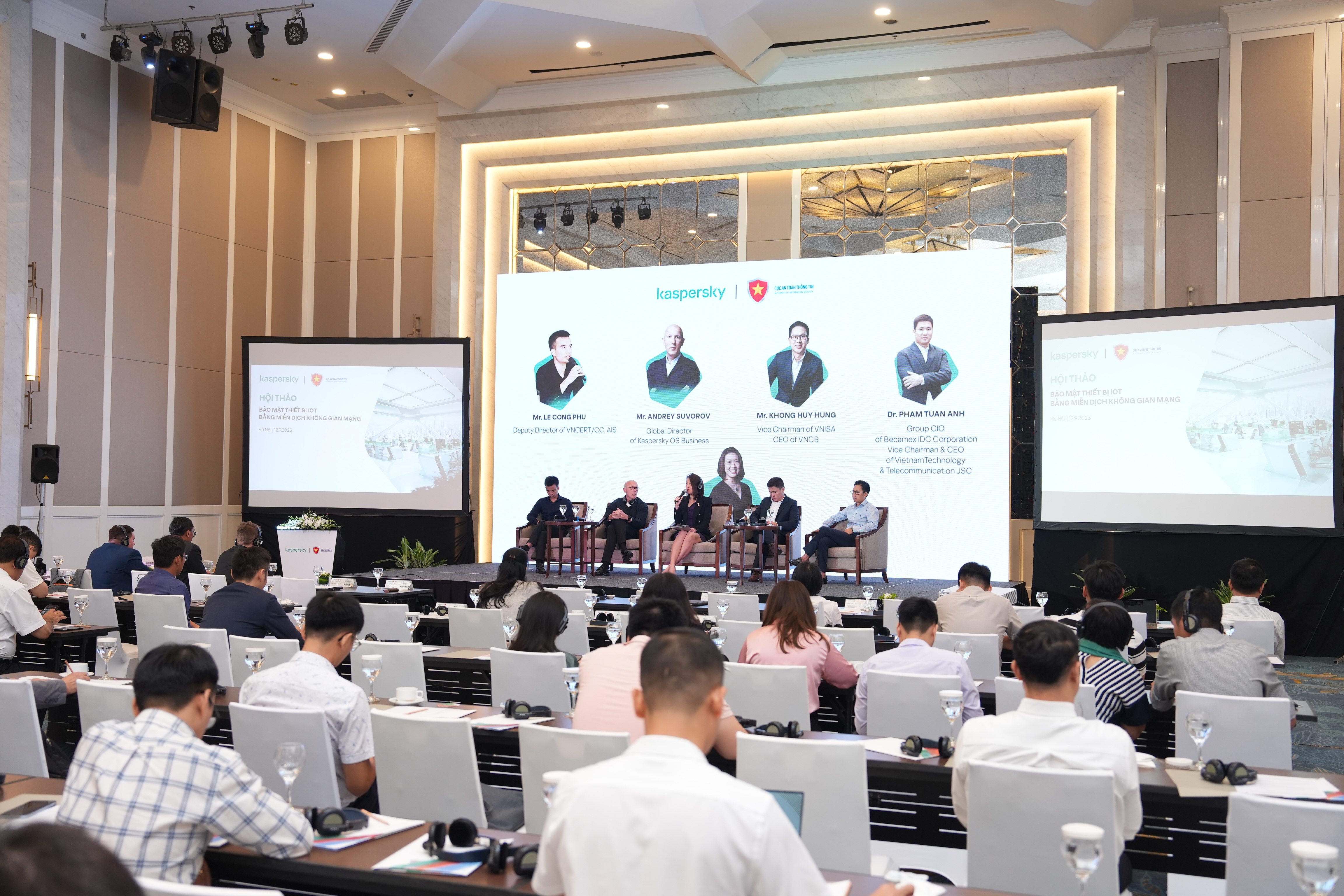 C&aacute;c chuy&ecirc;n gia b&agrave;n c&aacute;c giải ph&aacute;p để đảm bảo an ninh, an to&agrave;n th&ocirc;ng tin thiết bị IoT