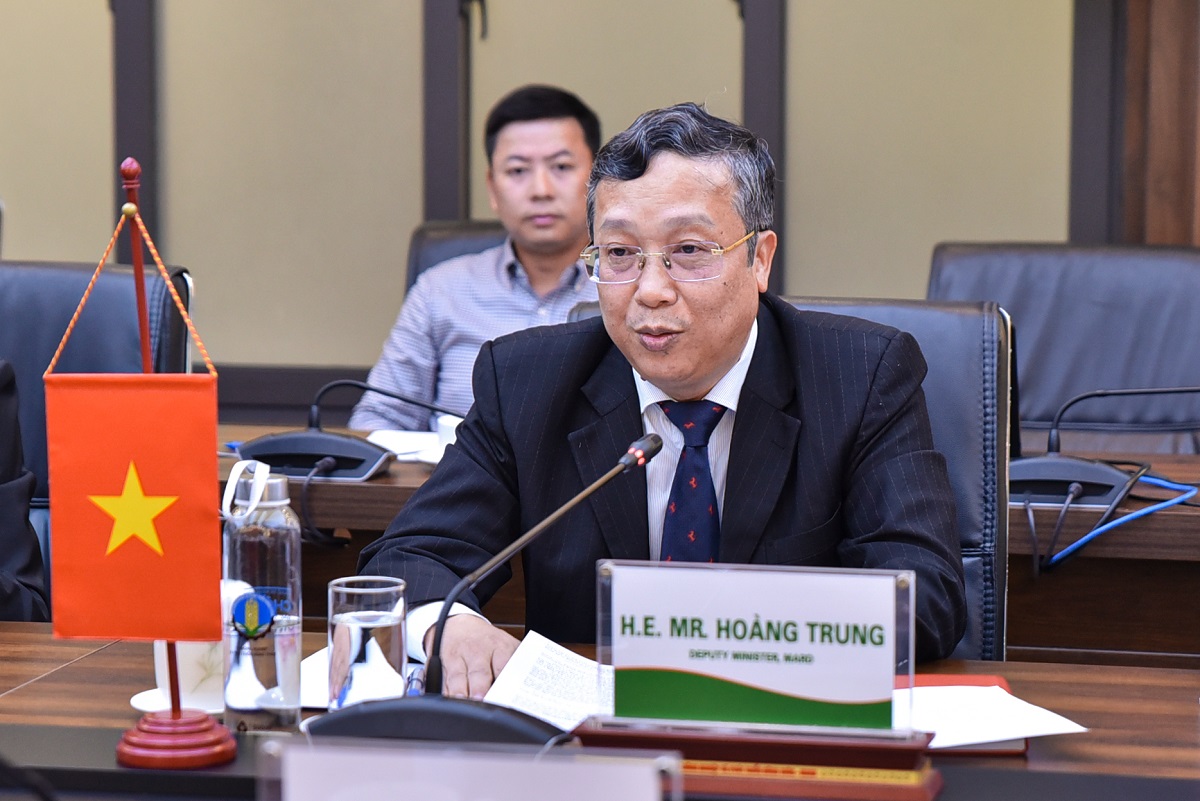 Thứ trưởng Hoàng Trung coi trọng và đánh giá cao hợp tác với Hoa Kỳ trong lĩnh vực nông nghiệp.