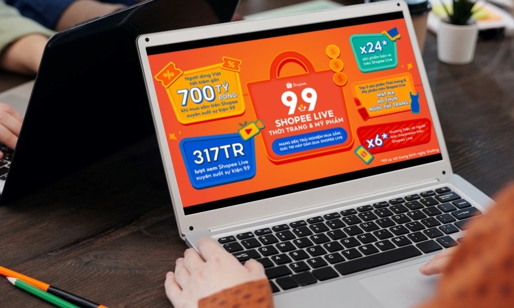 Sự kiện “9.9 Shopee Live Thời trang và Mỹ phẩm” mang đến nhiều trải nghiệm mua sắm và giải trí hấp dẫn qua livestream cho người dùng tại Việt Nam.