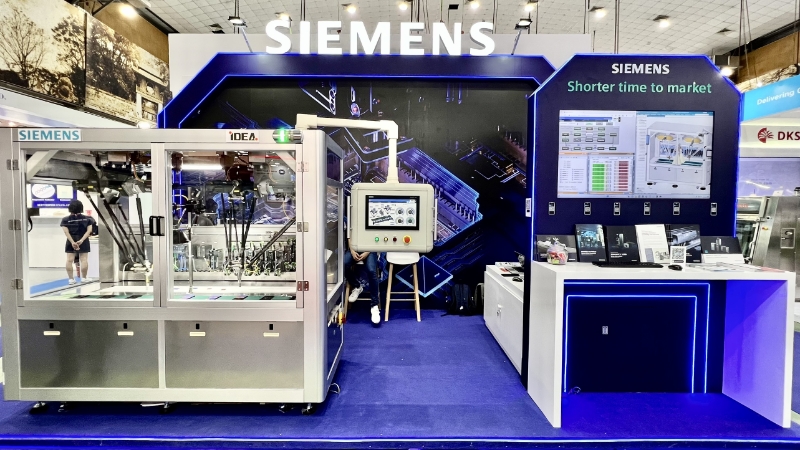 Siemens showcases latest drive technologies and solutions at NEPCON Vietnam 2023