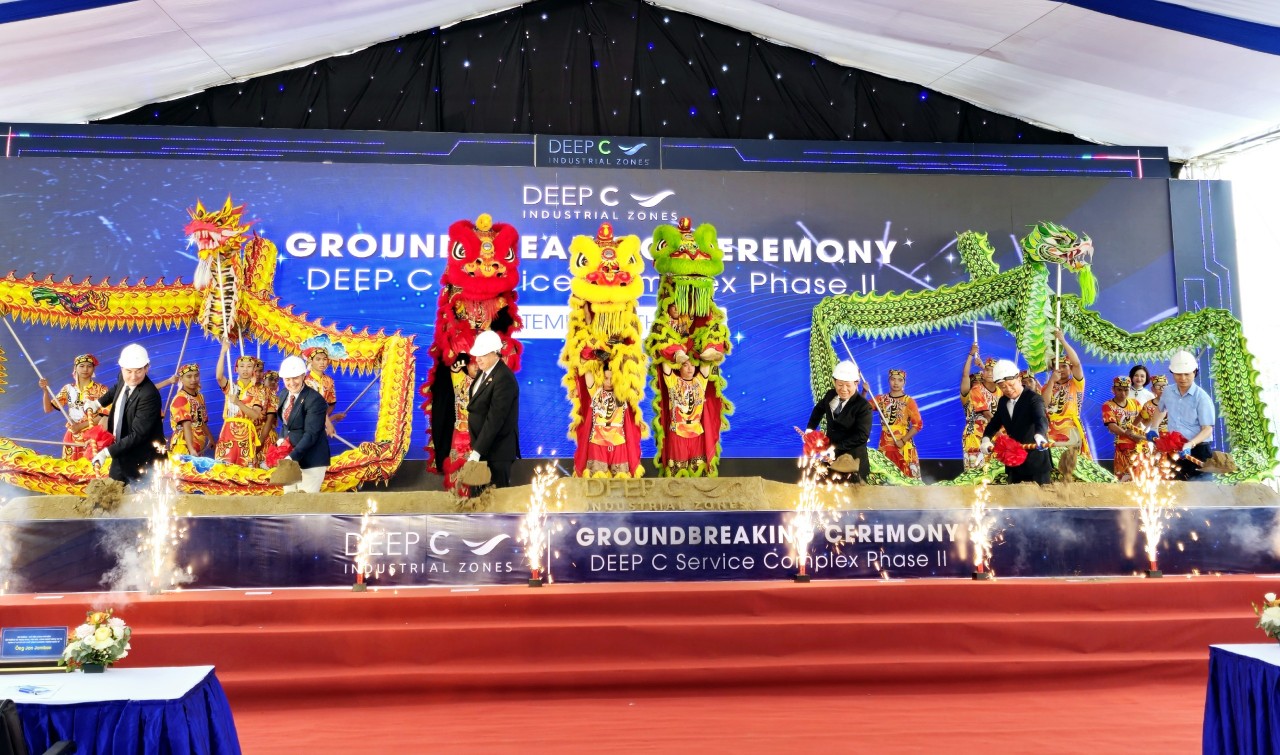 Lễ động thổ Dự án Khu Phức hợp Dịch vụ DEEP C giai đoạn 2