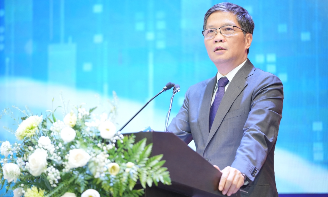 Trưởng ban Kinh tế Trung ương Trần Tuấn Anh phát biểu chỉ đạo tại Diễn đàn.