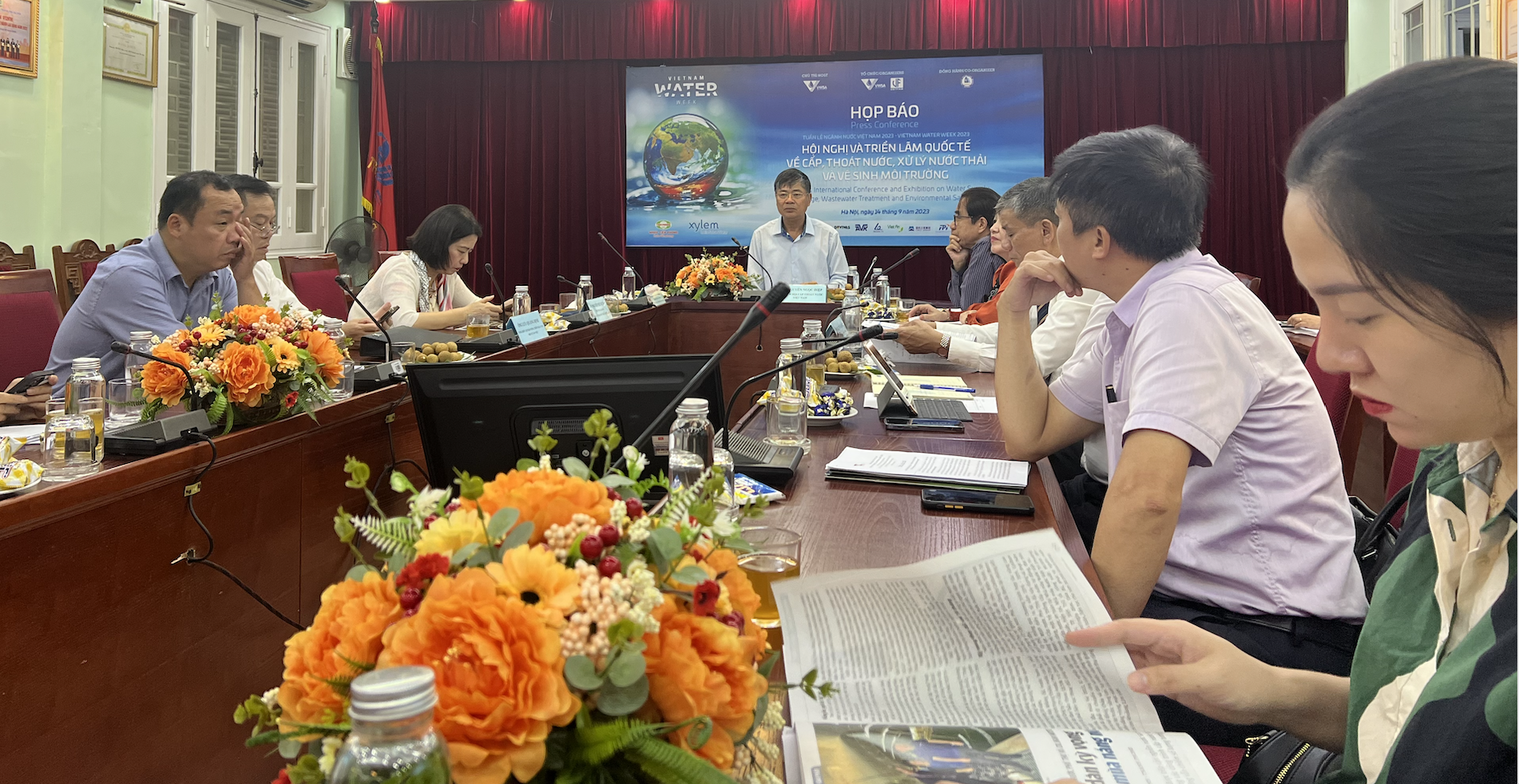Hội Cấp Thoát nước Việt Nam (VWSA) tổ chức họp báo công bố tổ chức Tuần lễ ngành Nước Việt Nam - Vietnam Water Week 2023 với chủ đề “Nước vì chất lượng cuộc sống và phát triển bền vững”. 