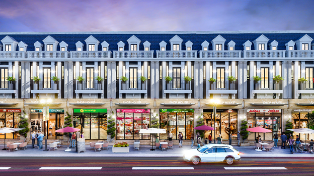 Estella City kết hợp nhu cầu ở và kinh doanh lý tưởng bởi dân cư sầm uất, nhu cầu tiêu dùng rất cao.