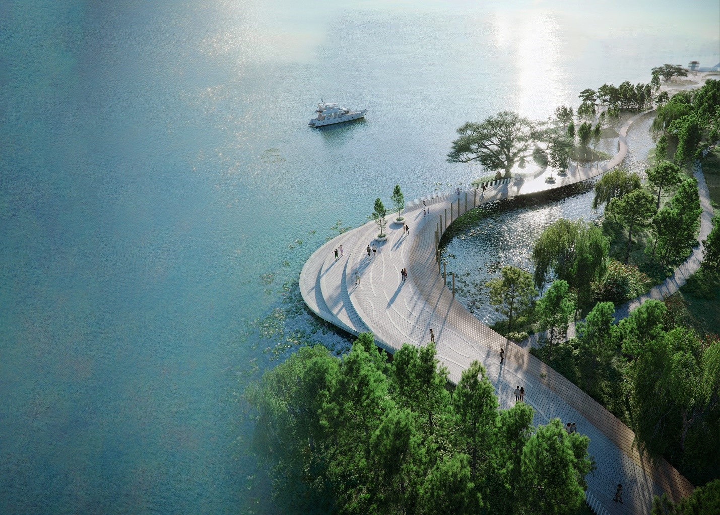 Tại Việt Nam, đang dần hiện hữu vùng đất với đầy đủ, thậm chí nhiều hơn điều kiện để xứng danh là vùng đất Blue Zones đầu tiên ở Việt Nam, hứa hẹn là vùng đất Blue Zones thứ sáu trên thế giới.