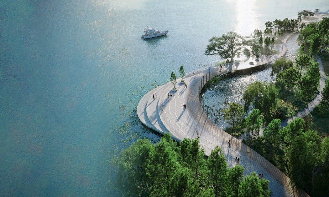 Tại Việt Nam, đang dần hiện hữu vùng đất với đầy đủ, thậm chí nhiều hơn điều kiện để xứng danh là vùng đất Blue Zones đầu tiên ở Việt Nam, hứa hẹn là vùng đất Blue Zones thứ sáu trên thế giới.