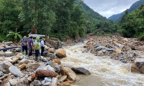 Hỗ trợ khẩn cấp cho người dân bị thiệt hại do mưa lũ tại Lào Cai