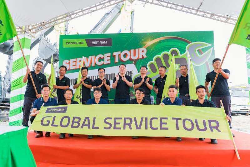 Launch ceremony held for Zoomlion Service Tour 2023
