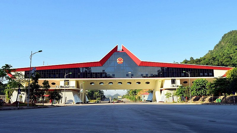 The Huu Nghi border gate in Lang Son province. Photo: congthuong.vn