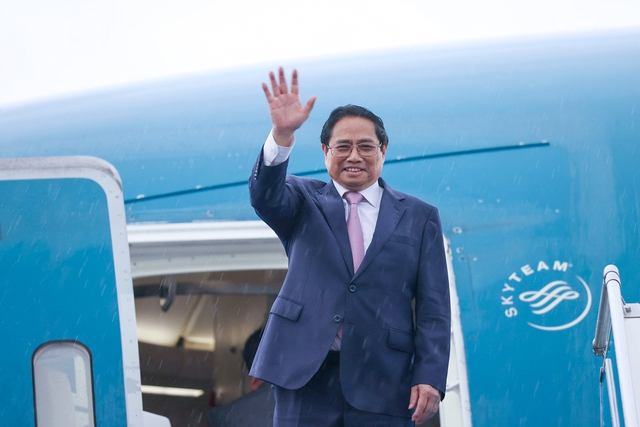 Thủ tướng Phạm Minh Chính sang tham dự Phiên thảo luận chung của Đại hội đồng Liên hợp quốc tại Hoa Kỳ và thăm chính thức Brazil. Ảnh: VGP.