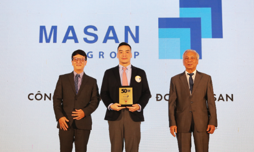 Masan 10 năm được vinh danh Top 50 Công ty kinh doanh hiệu quả nhất Việt Nam