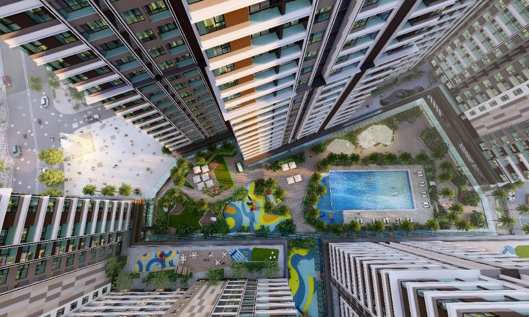 Hệ thống tiện ích nội khu biệt lập bên trong Akari City giai đoạn 2.