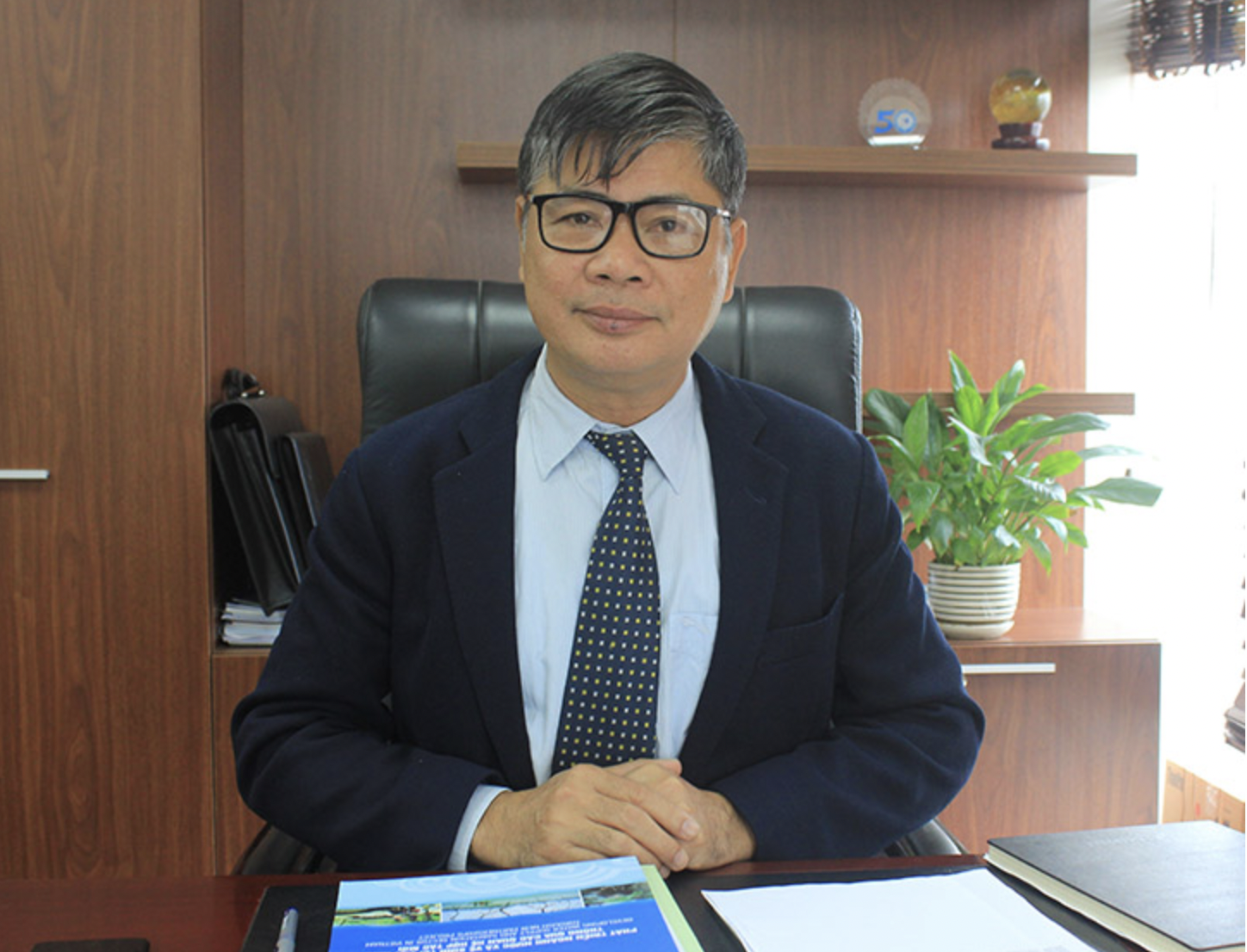 &Ocirc;ng Nguyễn Ngọc Điệp, Chủ tịch Hội Cấp tho&aacute;t nước Việt Nam.