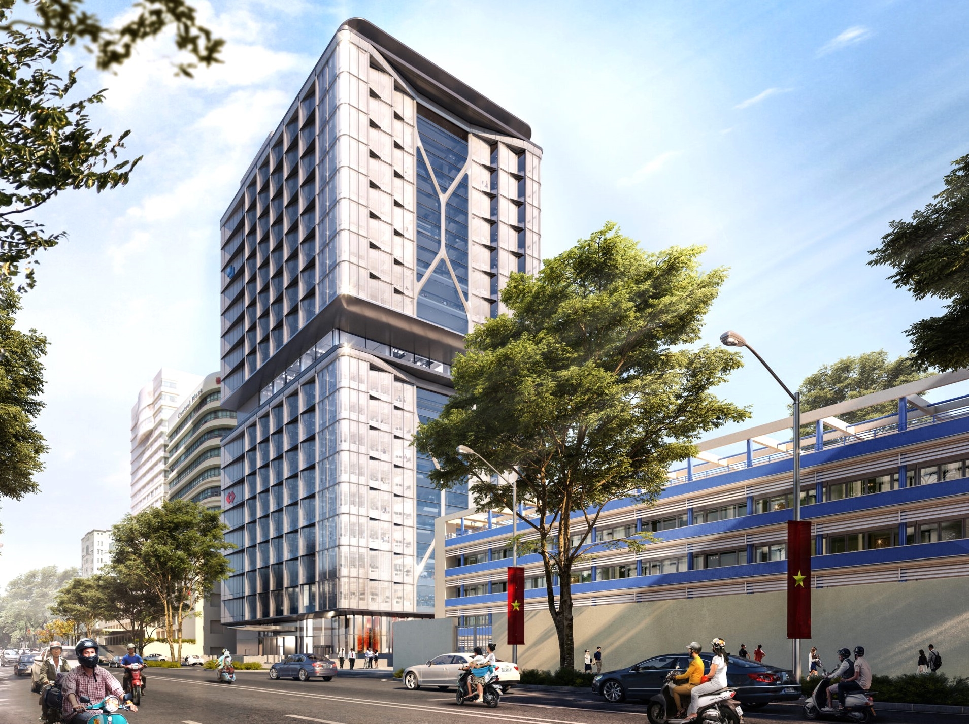 Tòa nhà hội sở Techcombank tại TP.HCM