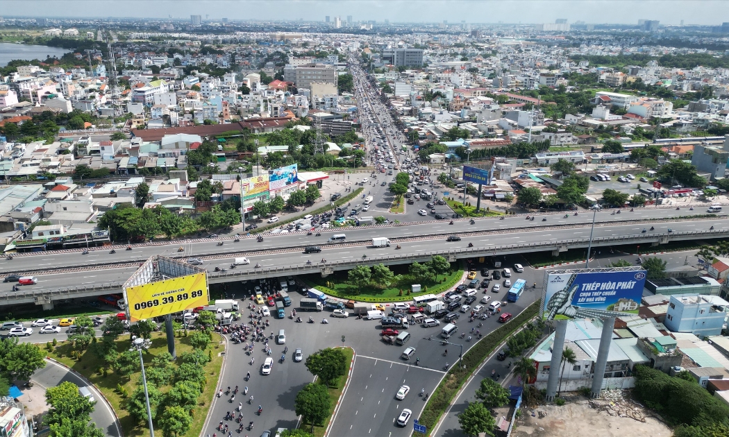 Các dự án khi hoàn thành giúp cải thiện năng lực thông hành, giảm ùn tắc giao thông tại TP.HCM - Ảnh minh họa