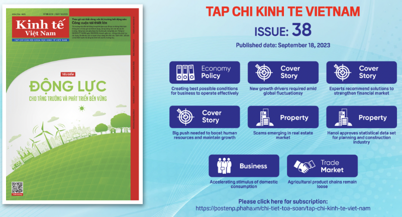 Tap chi Kinh te Viet Nam, Issue 38