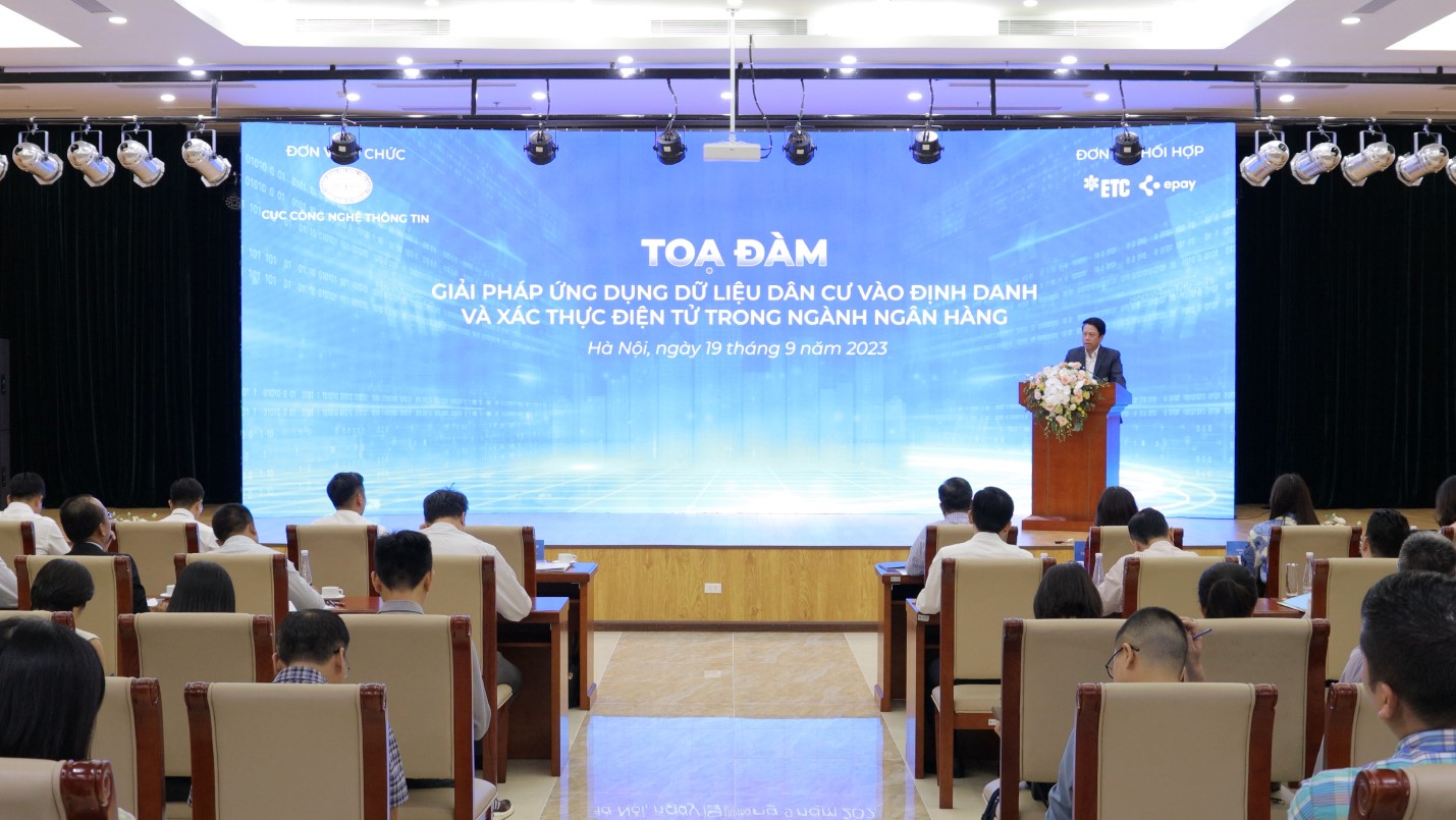 Phó Thống đốc Ngân hàng Nhà nước Phạm Tiến Dũng phát biểu chỉ đạo tại sự kiện.