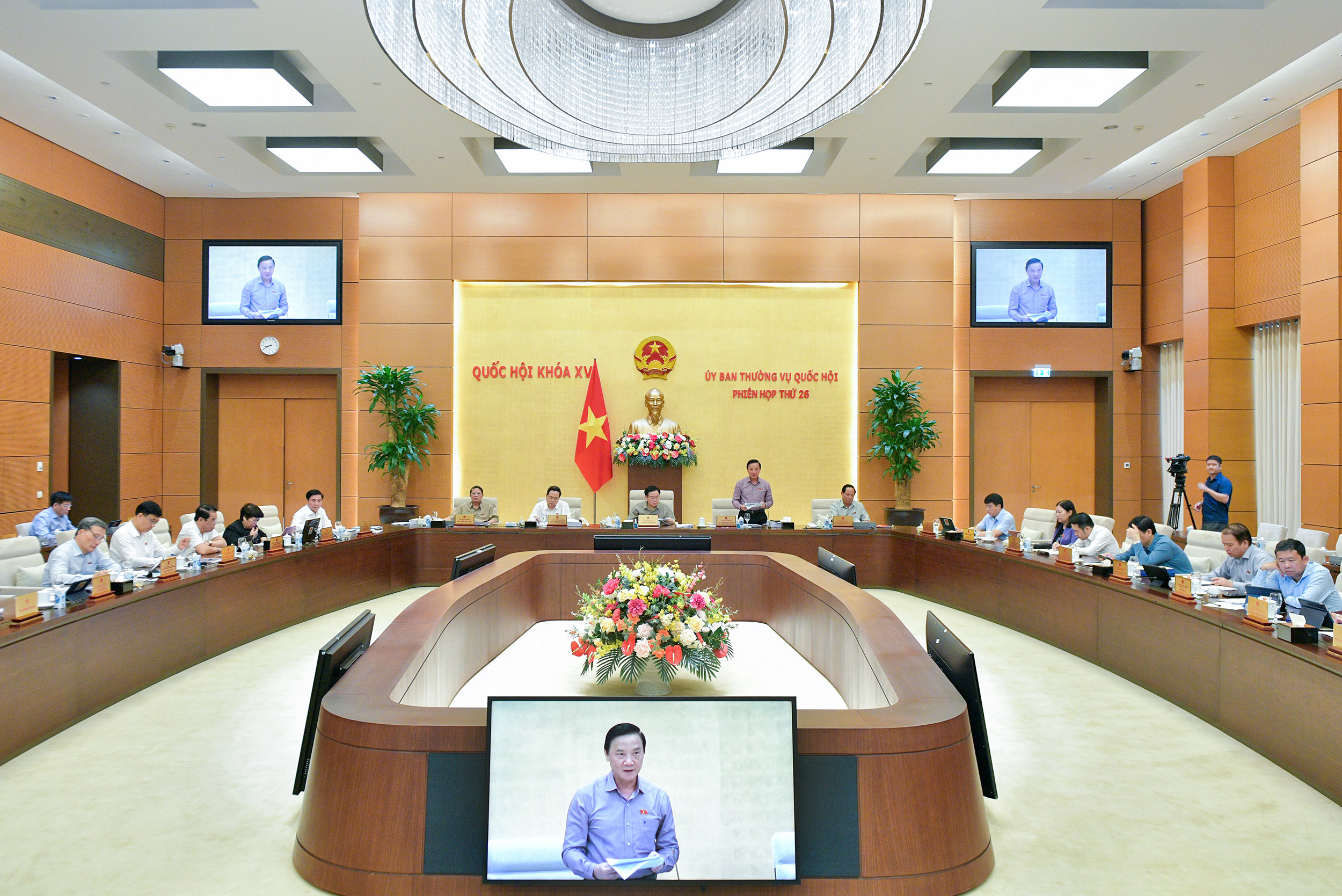 Toàn cảnh Phiên họp thứ 26. Ảnh: Quốc hội