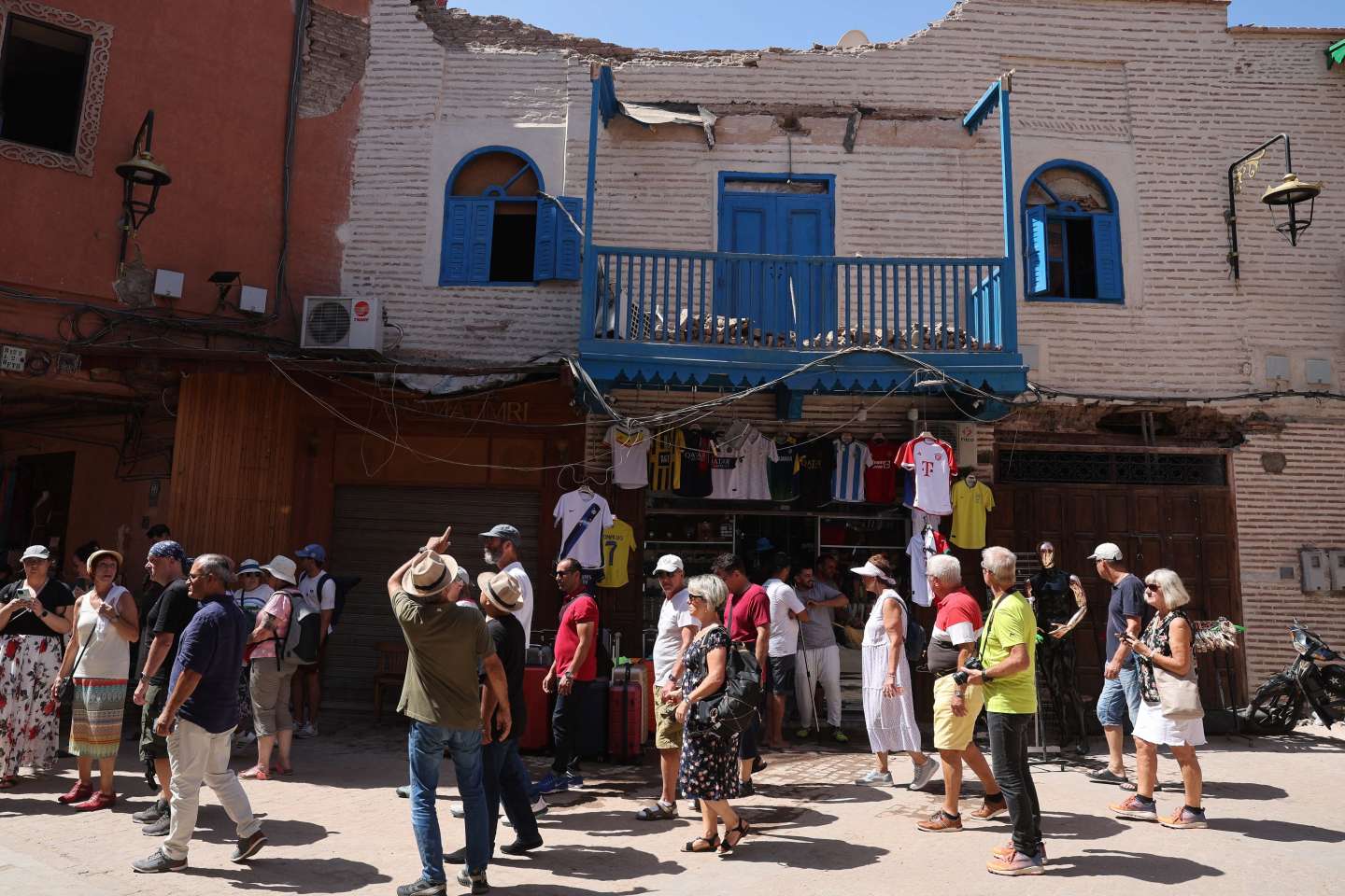 Trận động đất đã làm hư hại đáng kể thành phố cổ Marrakesh - địa danh được UNESCO công nhận là Di sản Thế giới. 