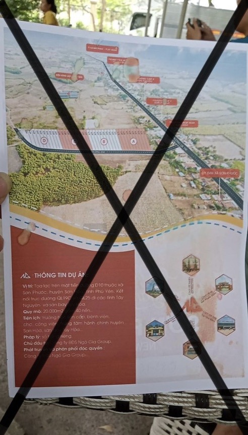 Dự án ma “Sơn Phước New City” - Nguồn: UBND huyện Sơn Hòa, tỉnh Phú Yên.