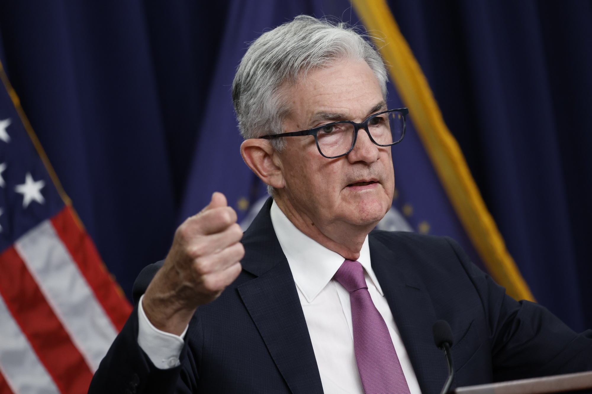 Chủ tịch Fed Jerome Powell - Ảnh: Bloomberg.