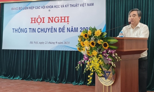 Tăng cường tính tiên phong, gương mẫu, xây dựng Đảng bộ VUSTA ngày càng trong sạch, vững mạnh