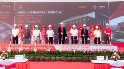 Frasers Property Vietnam & GELEX Group break ground at maiden project