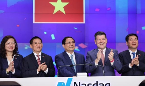 Thủ tướng Phạm Minh Chính mong muốn và đề nghị Nasdaq tăng cường hợp tác với Ủy ban Chứng khoán Nhà nước