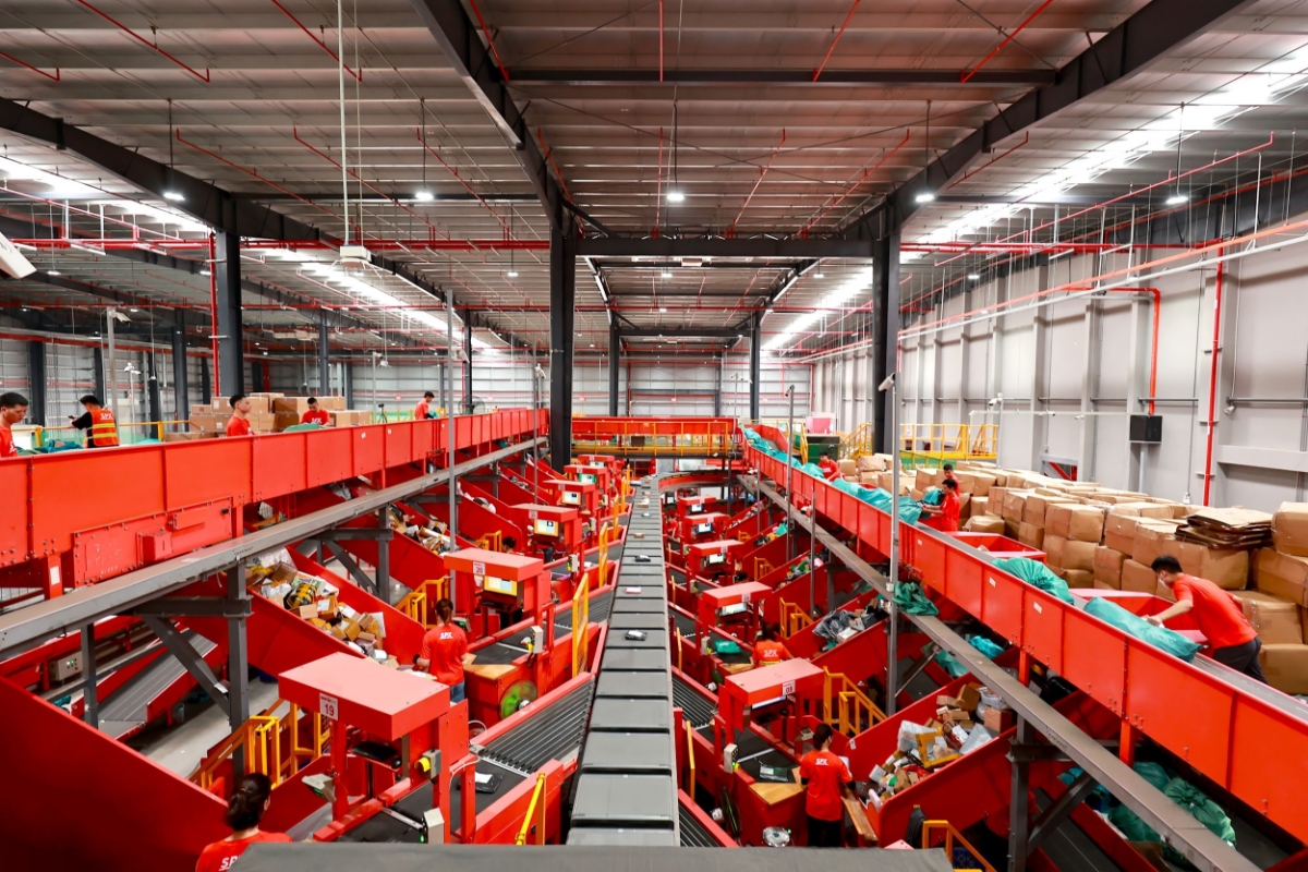 Vị trí đắc địa của trung tâm chia chọn Bắc Ninh mang đến nhiều lợi thế vượt trội cho SPX trong công tác vận hành và cung cấp dịch vụ.