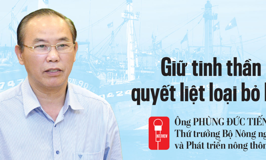 Ông Phùng Đức Tiến, Thứ trưởng Bộ Nông nghiệp và Phát triển nông thôn.