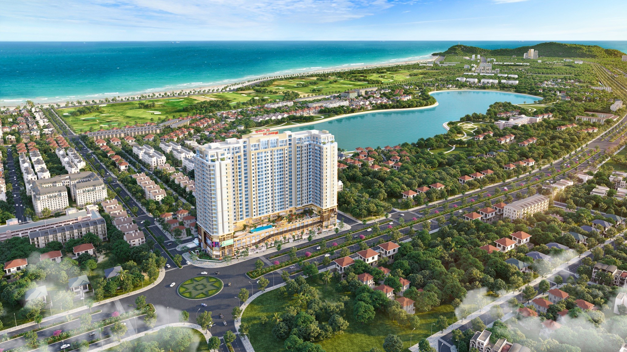 Bất động sản trung tâm phố biển lên ngôi.