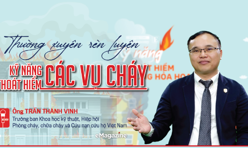 Thường xuyên rèn luyện kỹ năng thoát hiểm các vụ cháy