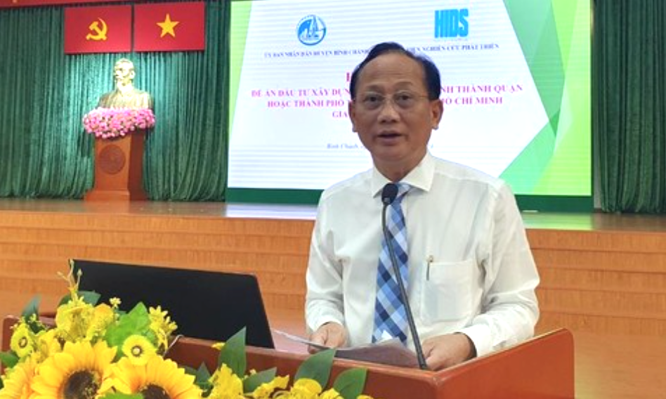 Ông Trần Văn Nam, Bí thư Huyện ủy Bình Chánh 