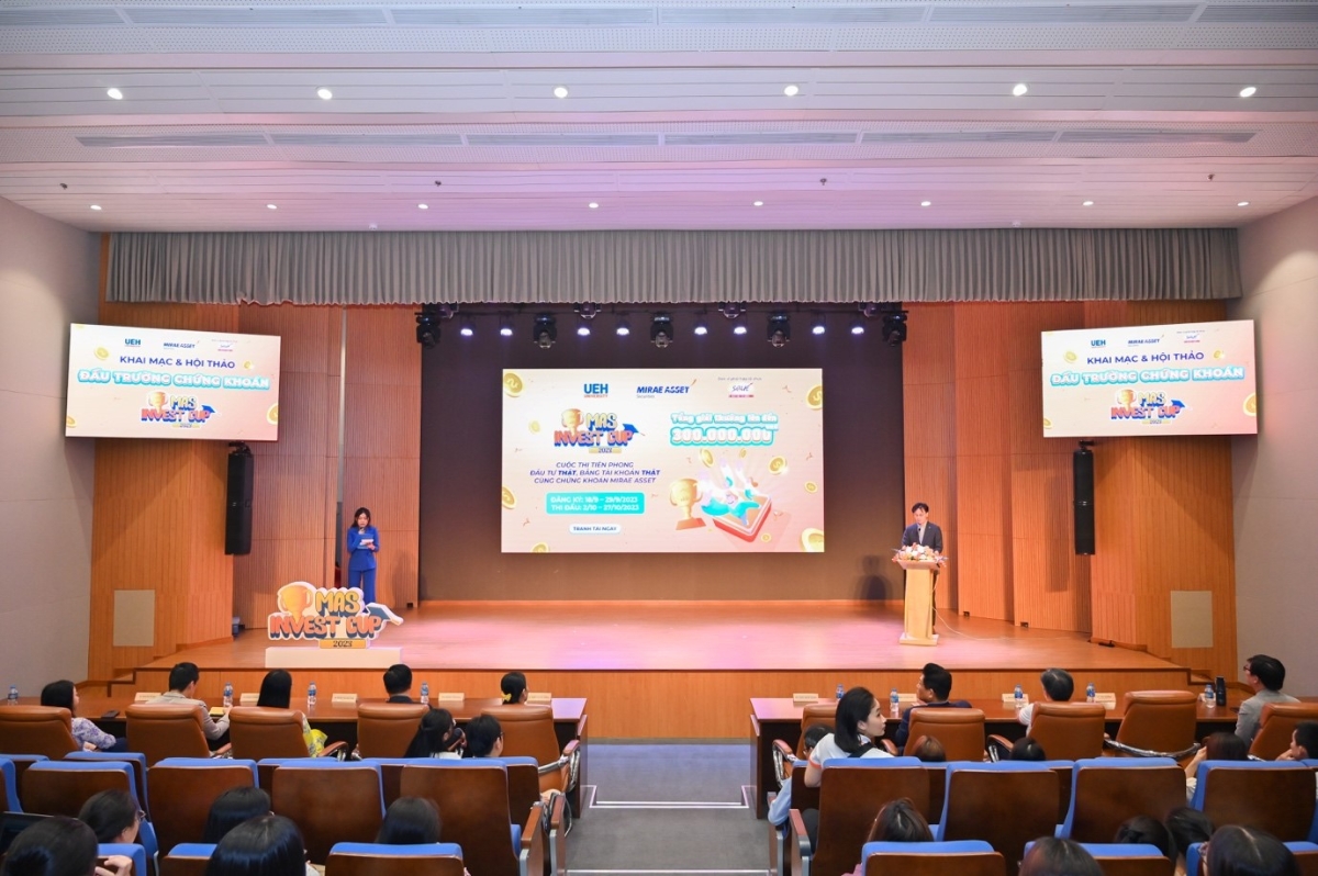 Lễ khai mạc cuộc thi MASinvest Cup 2023.