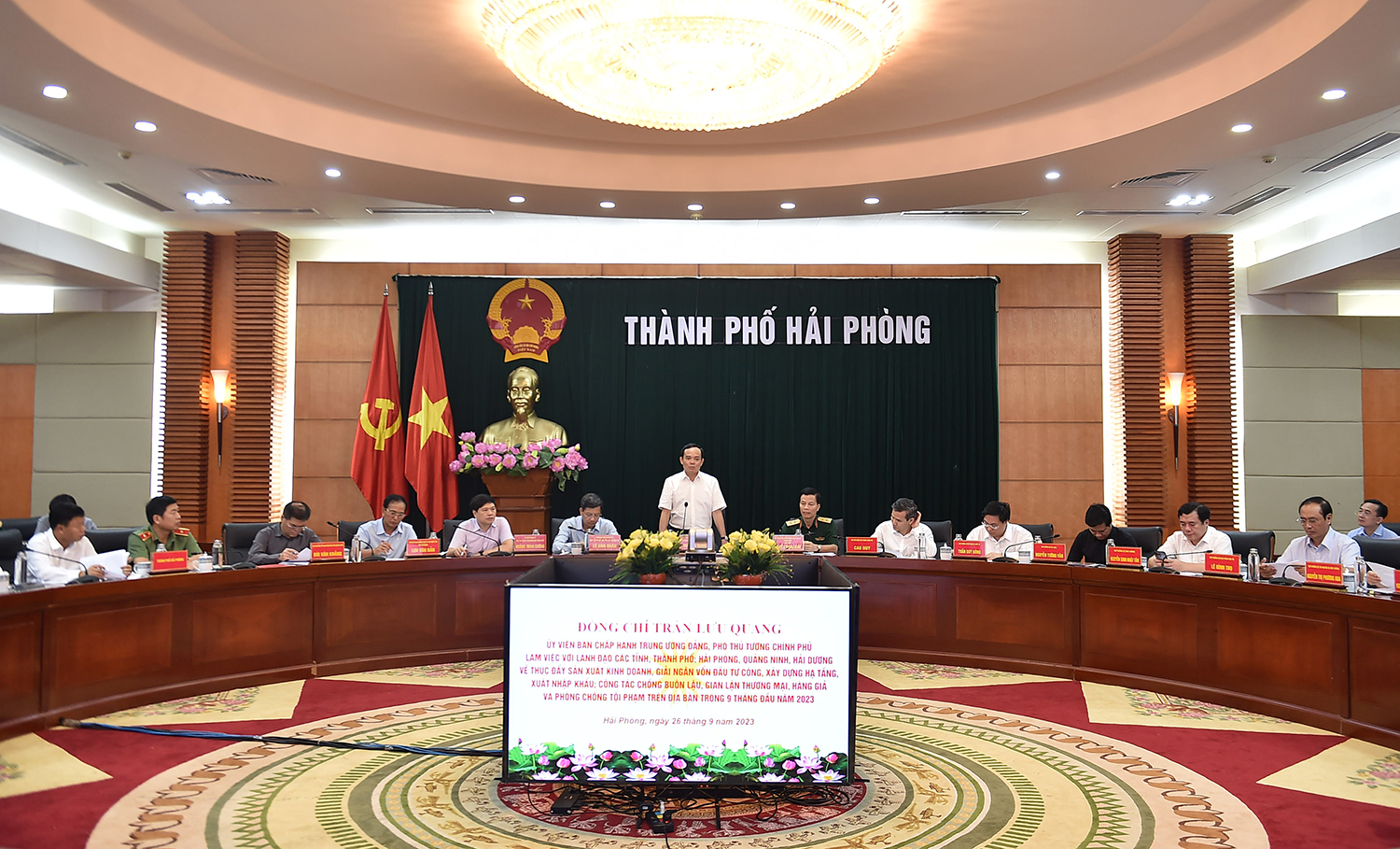 TP Hải Phòng và 2 tỉnh Hải Dương, Quảng Ninh là điểm sáng trong phát triển kinh tế-xã hội của cả nước. Ảnh: VGP
