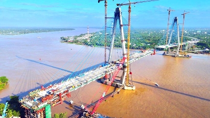 My Thuan Bridge 2 to connect together in October
