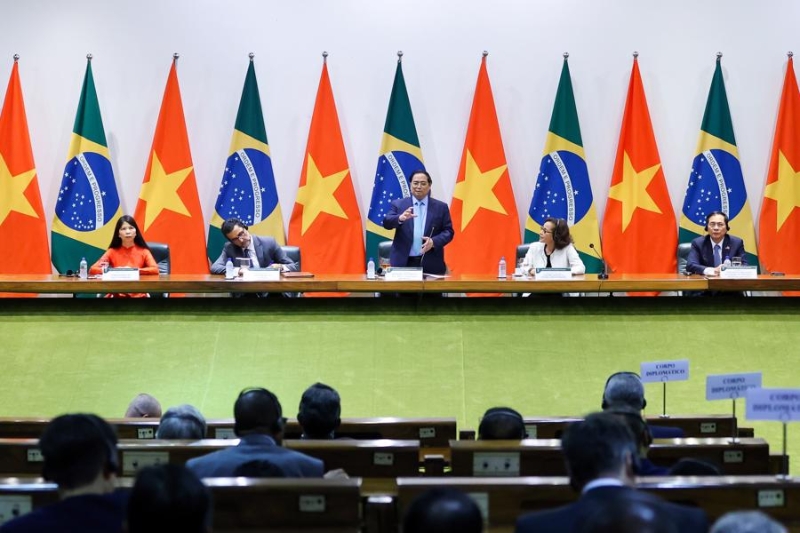 PM offers suggestions on lifting Vietnam-Brazil relations to new heights